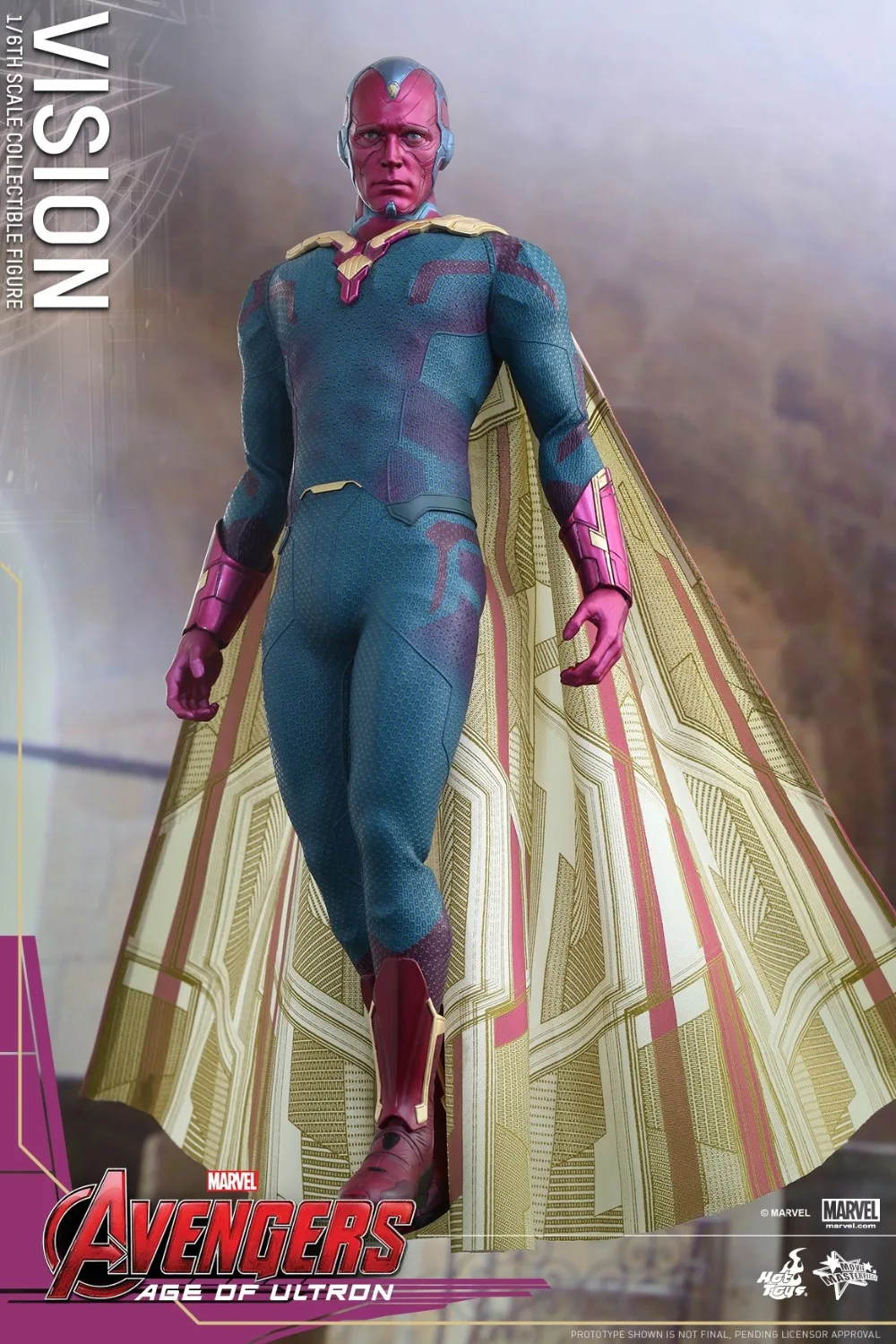 

1/6 scale figure doll Avengers: Age of Ultron Vision 12" action figures doll Collectible figure model toy
