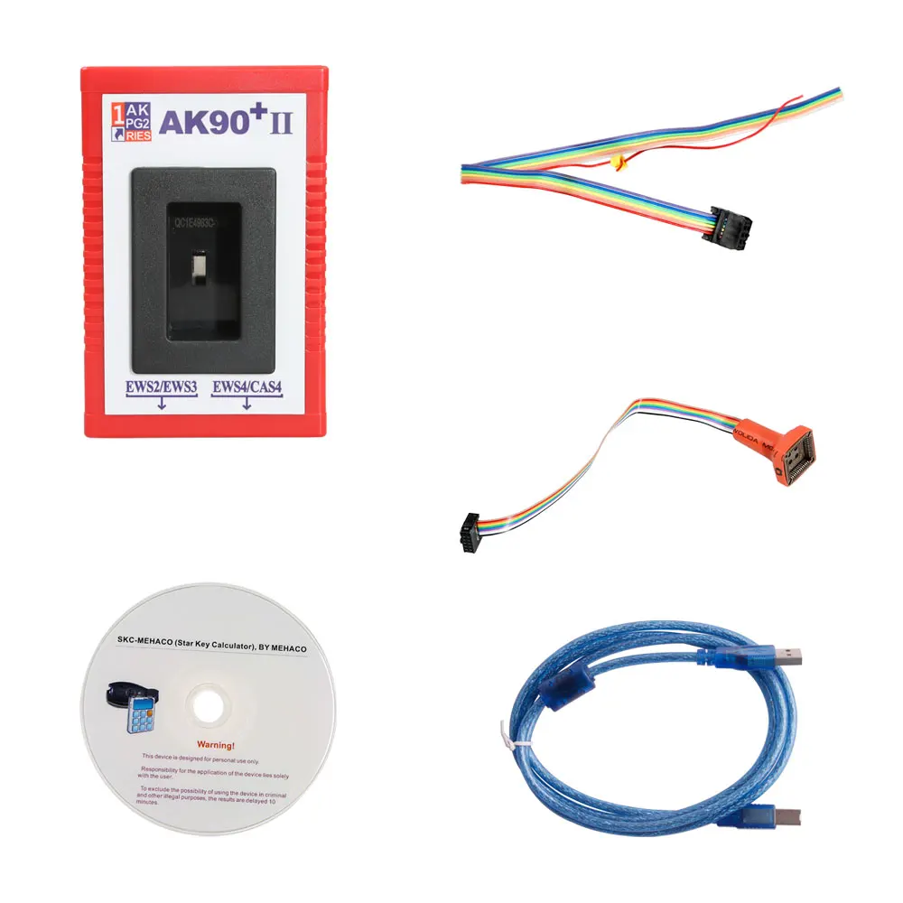  Newest AK90+ II Key Programmer for All EWS Version V3.19