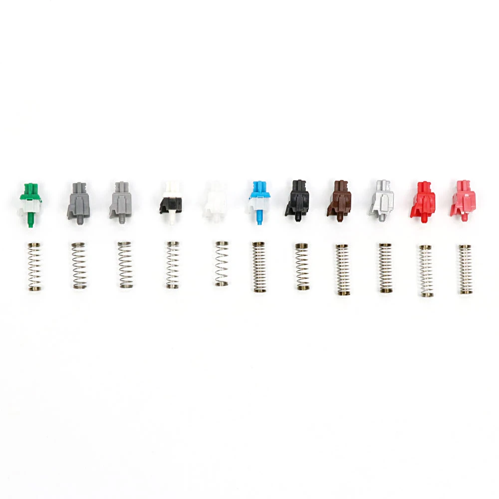 Cherry mx Switch para Teclado Mecânico Pinos Pinos Marrom Azul Vermelho Branco Prata Clara Atacado - Imagem 3