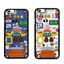 С героями телесериала «друзья» забавные Central perk парк чехол для телефона для iPhone Хэллоуин Косплэй чехол для телефона Опора Рождественский подарок, новинка, чехол для телефона