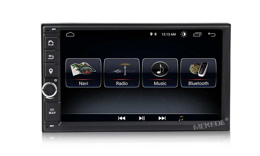 Mekede Универсальный Автомобильный мультимедийный плеер для kia nissan toyota 2Din Android 8,1 Automotivo Wifi радио gps-навигация, dvd-плеер