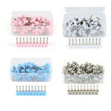 100 шт./кор. зубной лака для ногтей Полировка резиновые зубов профилактический полировщик чашки ортодонтический инструмент для отбеливания зубов