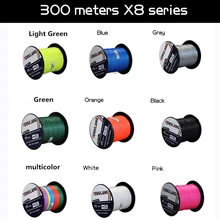 YeMuLang 300M 8 Strands Multifilament 100% PE Braided Fishing Lines For Fishing Accessories Fly Fishing Thread