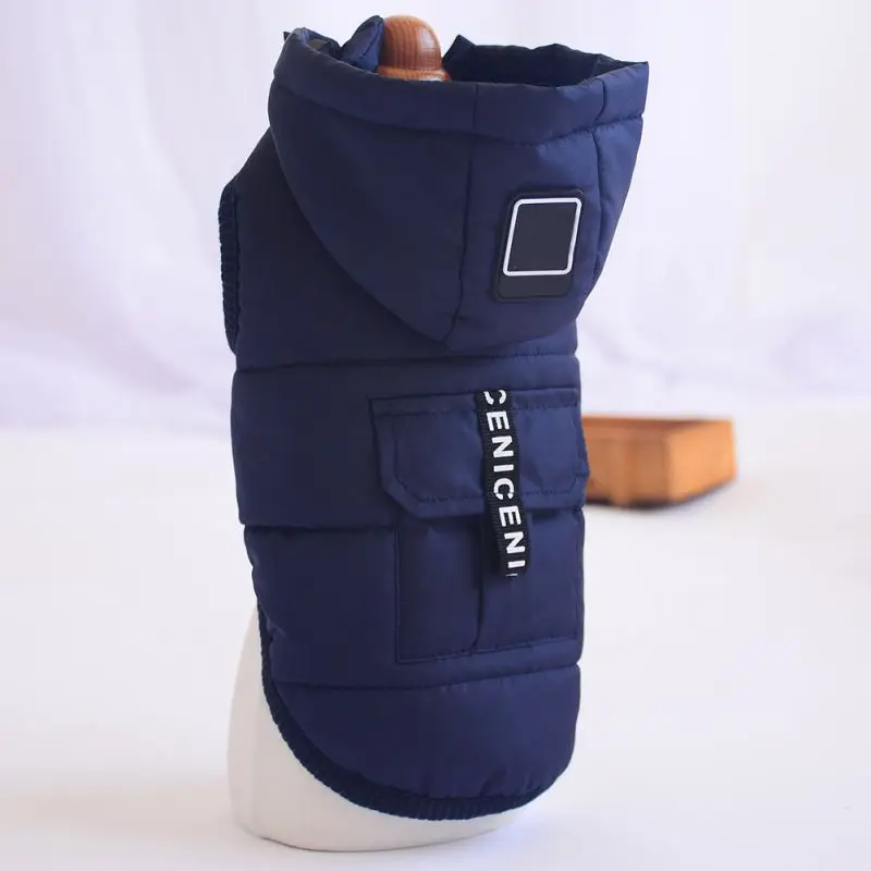 

Dog Warm Coat Cotton Puppy Dog Winter Coat Jacket with Hat Winter Warm Hoodies for Dachshund Chihuahua Dog Outfit Supplies