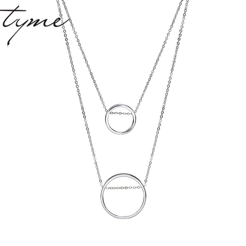 

TYME Fashion Jewelry Bohemia Women Long Necklace Star Pendant Collar Choker Punk Three Layers Statement Jewelry Christmas Gift