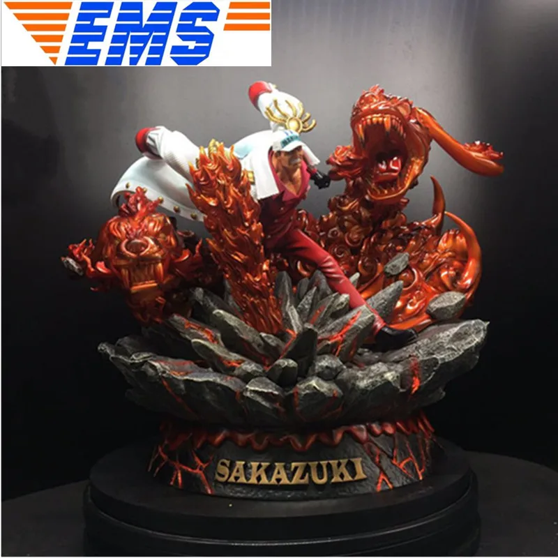 

13'' Statue ONE PIECE Sakazuki Full-Length Portrait Grande Ammiraglio Bust GK Action Figure Collectible Model Toy BOX P1066