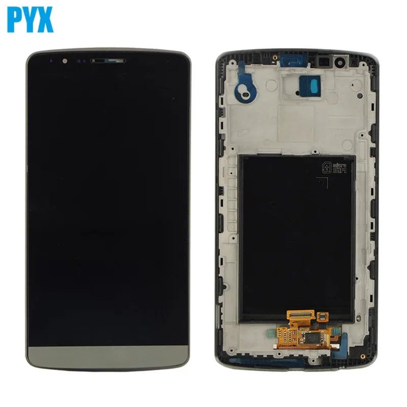 

For LG G3 LCD D850 D851 D855 LCD Display With Touch Screen Digitizer Assembly With Frame