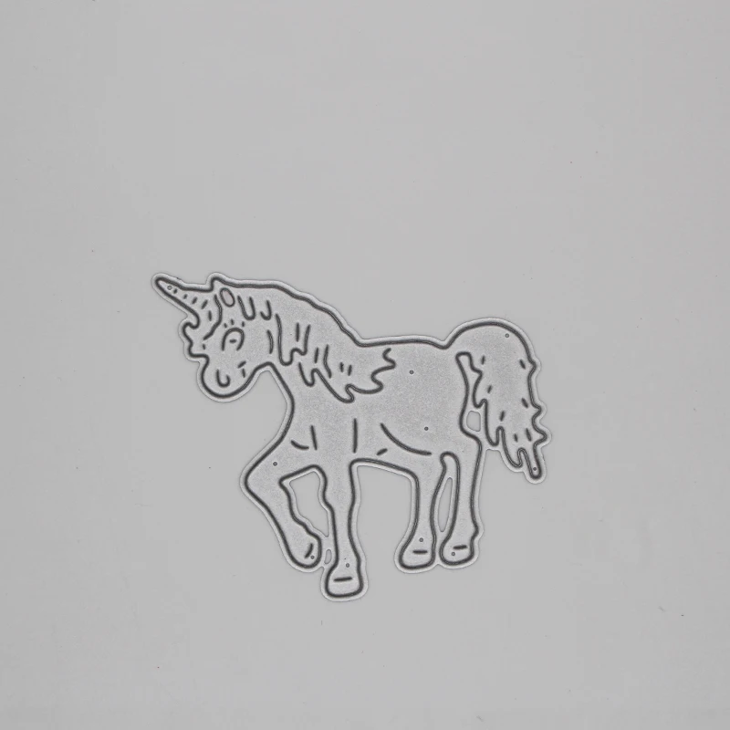

Unicorn Cutting Dies DIY Scrapbooking Album Decoration Embossing Paper Card Craft 70*55 mm