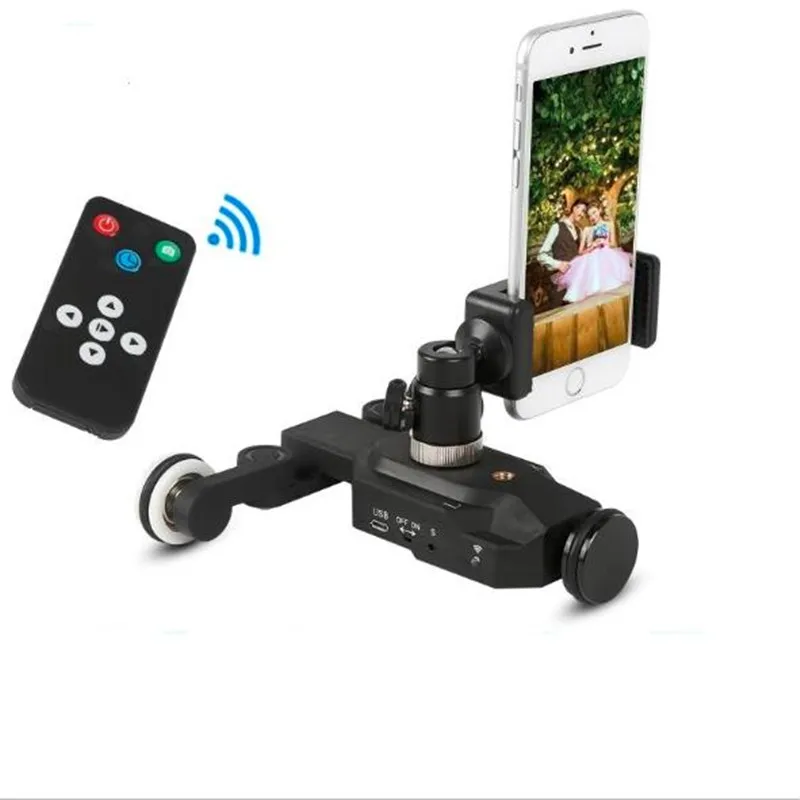 Автомобильная рельсовая система Gopro 9 беспроводная тележка слайдер с тремя