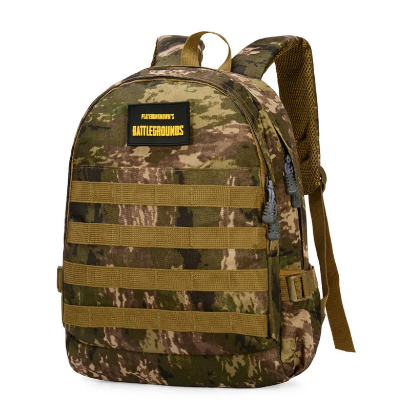 

Hot Sale PUBG Playerunknown's Battlegrounds Cosplay Props Canvas Backpack Schoolbag Computer Package Infantry Backpack