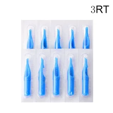 3RT Новые 50 шт синие тату-наконечники стерильные пластиковые одноразовые татуировки Советы профессиональные насадки на тюбик для иглы татуировки машины