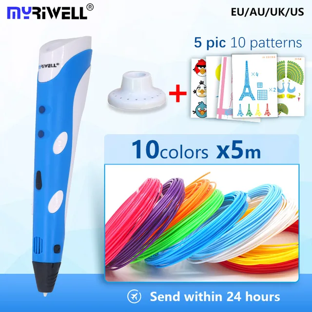 Best Offers Myriwell RP-100A 3D Pen 1.75mm abs filament 3d printed pen 3 d pen diy Painting tools Birthday gift 3d handle Abs plastc Best Offers Myriwell RP-100A 3D Pen 1.75mm abs filament 3d printed pen 3 d pen diy Painting tools Birthday gift 3d handle Abs plastc