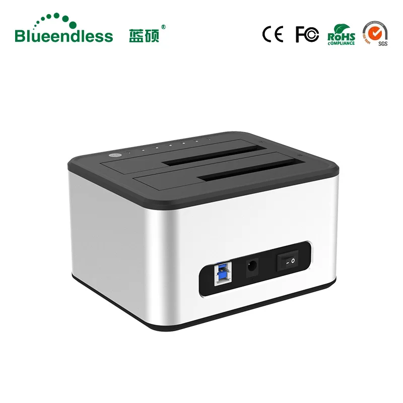 Алюминиевый жесткий диск Внешний чехол 6 ТБ Hdd Box 2 5/3 5 USB 3 0 док станция Sata к Usb Dock