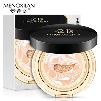 

MENGXILAN Concealer Cushion BB Cream Brighten Kit Sun Block Long Lasting Waterproof Moisturizing Liquid Base Foundation Makeup