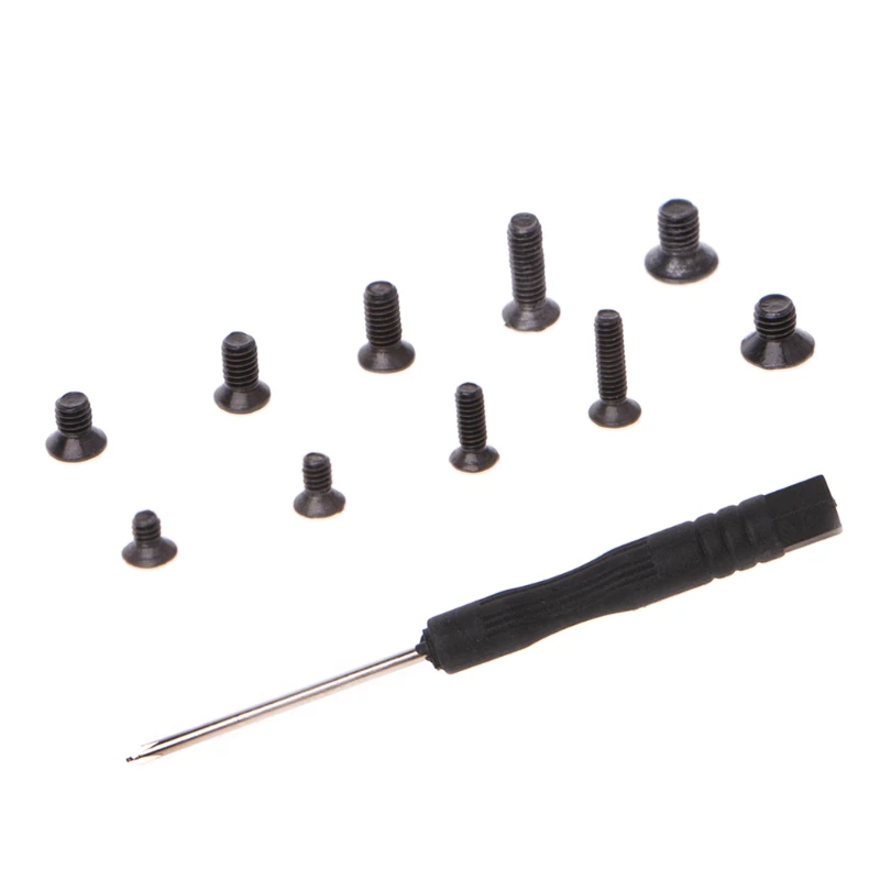 500Pcs 10 Sizes Black Laptop Notebook Screws Set Kit RepairThe laptop