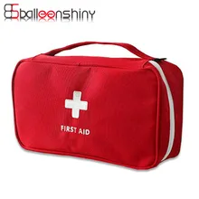 BalleenShiny Portable First Aid Emergency Medical Kit Survival Bag Medicine Storage Bag Travel Outdoor Sport Camping Tool