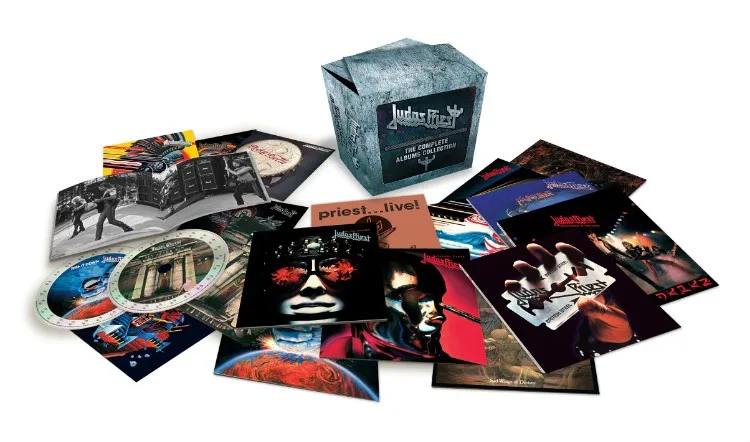 

Judas Priest 19cd Complete Boxset with Booklets Music Album Box Studio Albums CD Box Set Drop Shipping