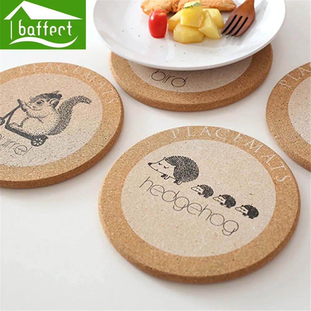 Online Buy Wholesale Wooden Drink Coasters From China Wooden Drink - New Arrival Cute Cork Wooden Drink Coasters Pot Holder Japan Style Flexibletable Heat Resistant Round online buy wholesale wooden drink coasters from china wooden drink - new arrival cute cork wooden drink coasters pot holder japan style flexibletable heat resistant round
