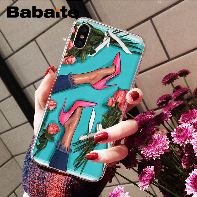 Babaite الصيف الأميرة فتاة الشاطئ TPU لينة غطاء إطار هاتف محمول ل أبل فون 7 8 6 6 S زائد X XS ماكس 5 5 S SE XR الهواتف المحمولة Babaite الصيف الأميرة فتاة الشاطئ TPU لينة غطاء إطار هاتف محمول ل أبل فون 7 8 6 6 S زائد X XS ماكس 5 5 S SE XR الهواتف المحمولة