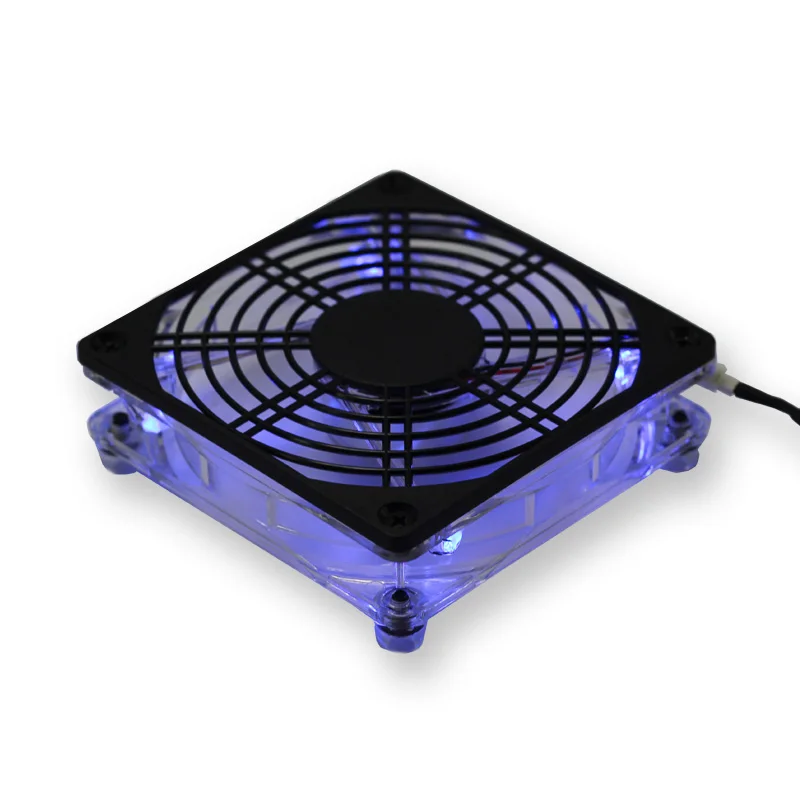New PC cooler USB 12cm DC 5V cooling fan, PC fan CPU cooler router, TV set top box, broadband