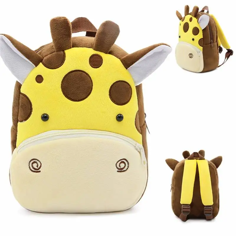 Toddler Baby Children Cartoon Animal Backpack Kindergarten Kids Mini School Gift