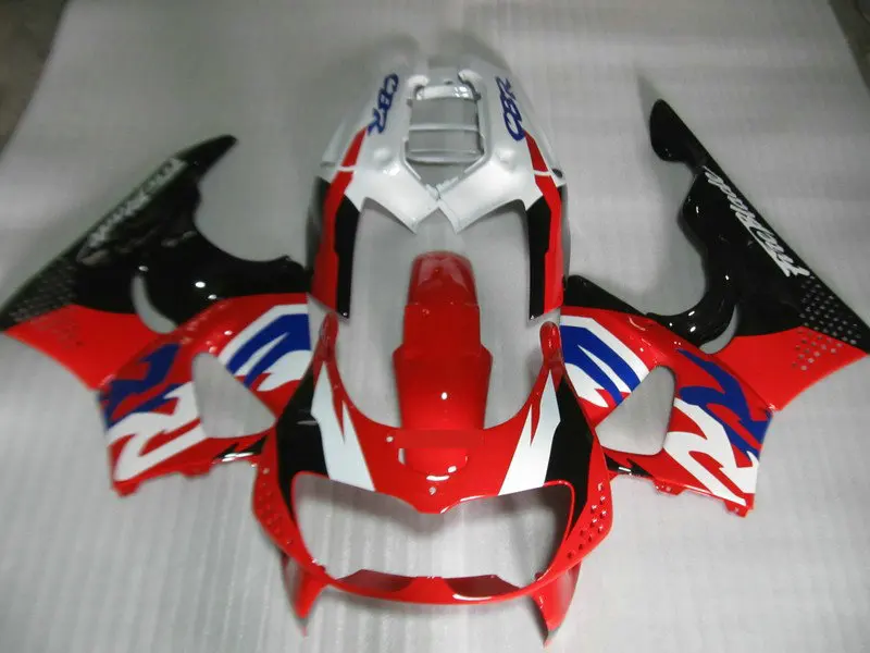 

Motorcycle Fairing kit for HONDA CBR900RR 893 96 97 CBR 900RR 1996 1997 CBR 900 ABS White red black Fairings set+gifts HA07