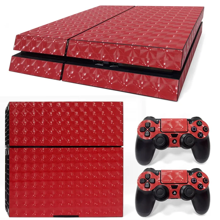 

for PS4 3D Cat's Eye film skins skin decal sticker Red color