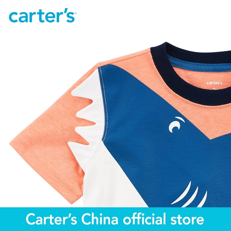 Carter's/1 из 2 предметов для маленьких детей Детская одежда Мальчик Лето неоновый