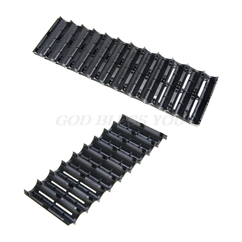 

10PCS 2x10P/2x13P Cell Plastic 18650 Battery Spacer Holder Cylindrical Cell Bracket for Battery Storage Accessories