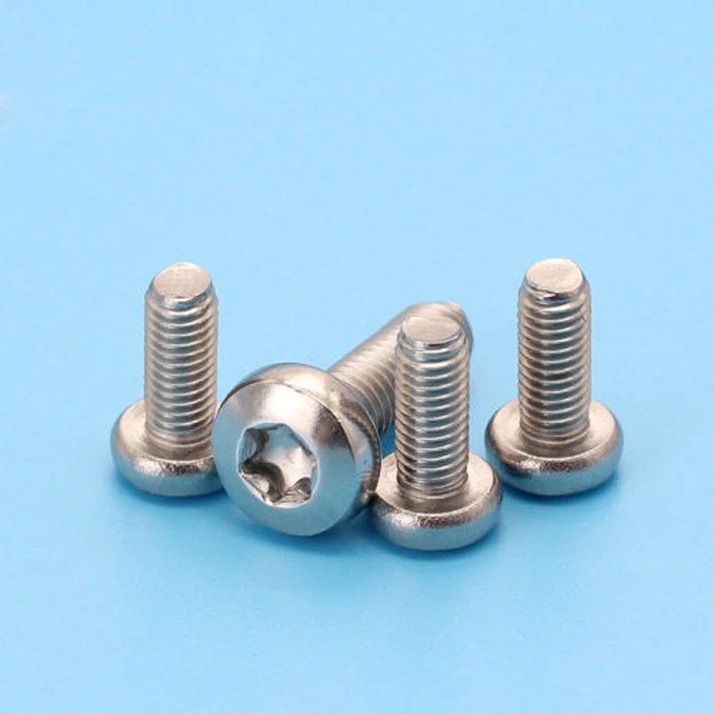 M4 Torx Винт с головкой из нержавеющей стали T & TX круглая головка противоугонные