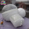 4m Diameter Inflatable Transparent Tent With Double Room,clear Inflatable Bubble Tent For Outdoor Camping 5