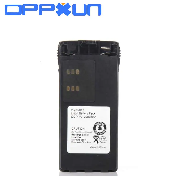 Оптовая продажа OPPXUN 20 шт./лот 7,4 V 2000 мА/ч, литий-ионный аккумулятор HNN9013B HNN9013D HNN9013A Аккумулятор для Motorola HT750 HT1250 GP328 GP338