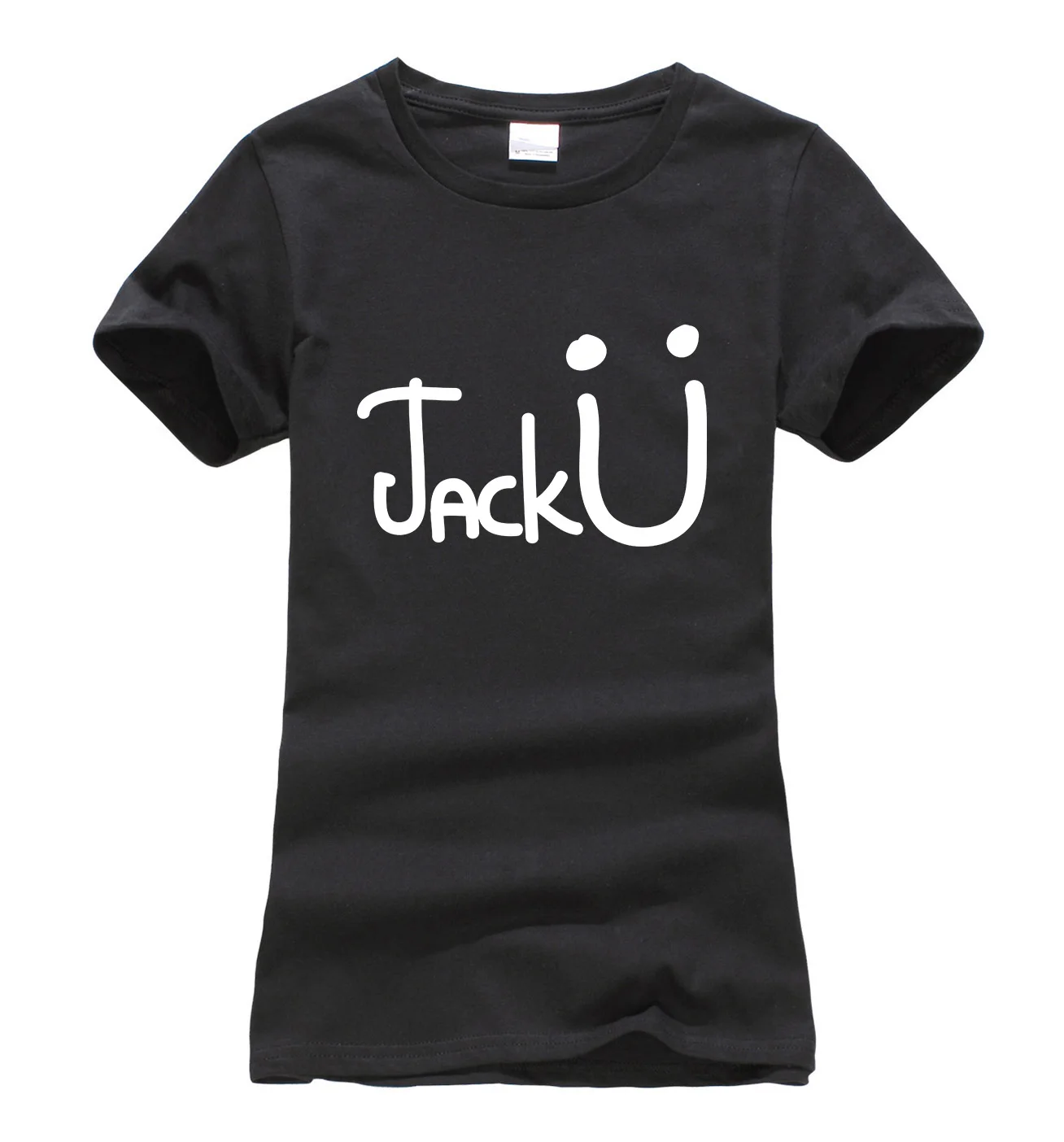 Милая женская футболка с надписью Jack U, Модная хлопковая футболка с принтом, harajuku, забавная футболка в стиле панк, хипстер, kawaii, женские топы