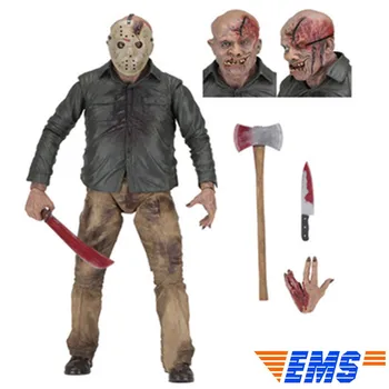 

19.68"Movie The Black Friday JasonX Art Craft Jason.Voorhees PVC Action Figure Collectible Model Toy 50CM BOX D931
