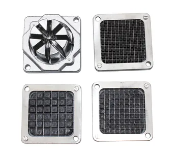 

Top quality french fry cutters replacement blades,four sets blades and push block for French Fry Potato Chips Cutters