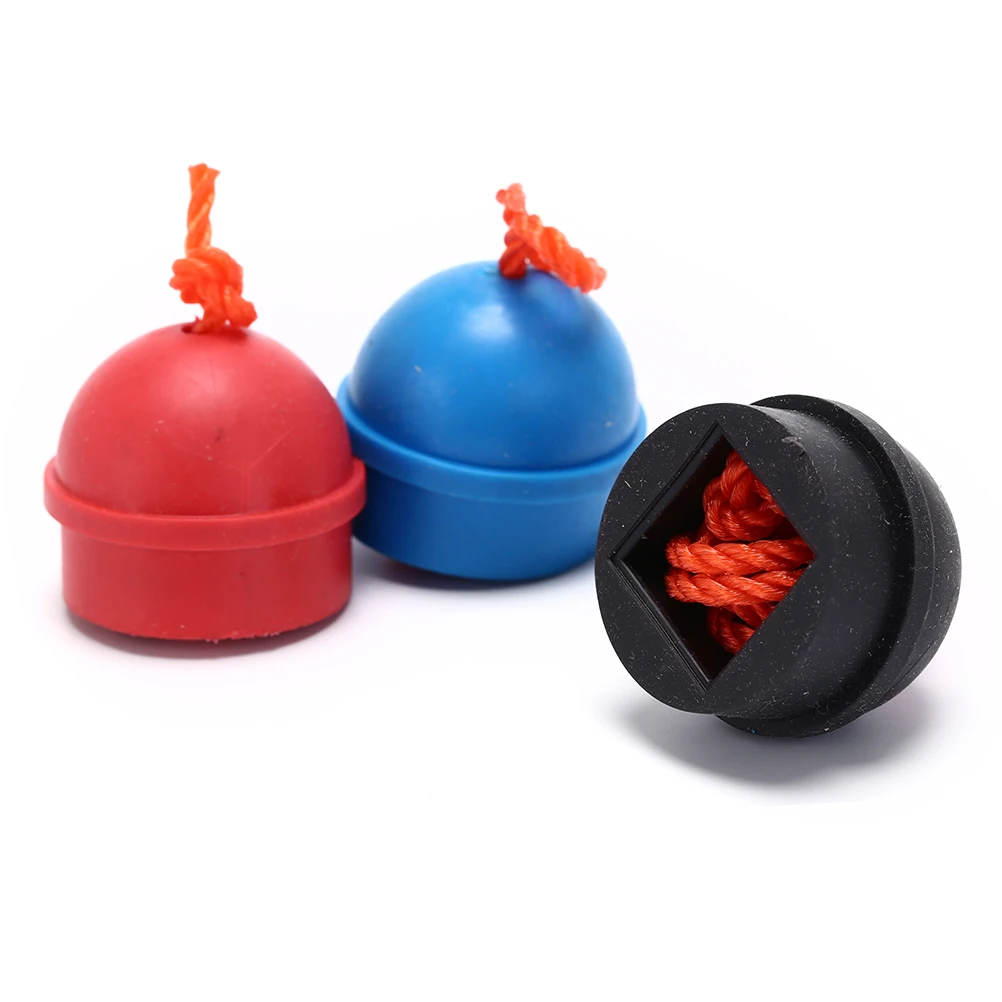 2Pcs Portable Rubber Chalk Holder for Billiard Pool Snooker Table Cue Stick