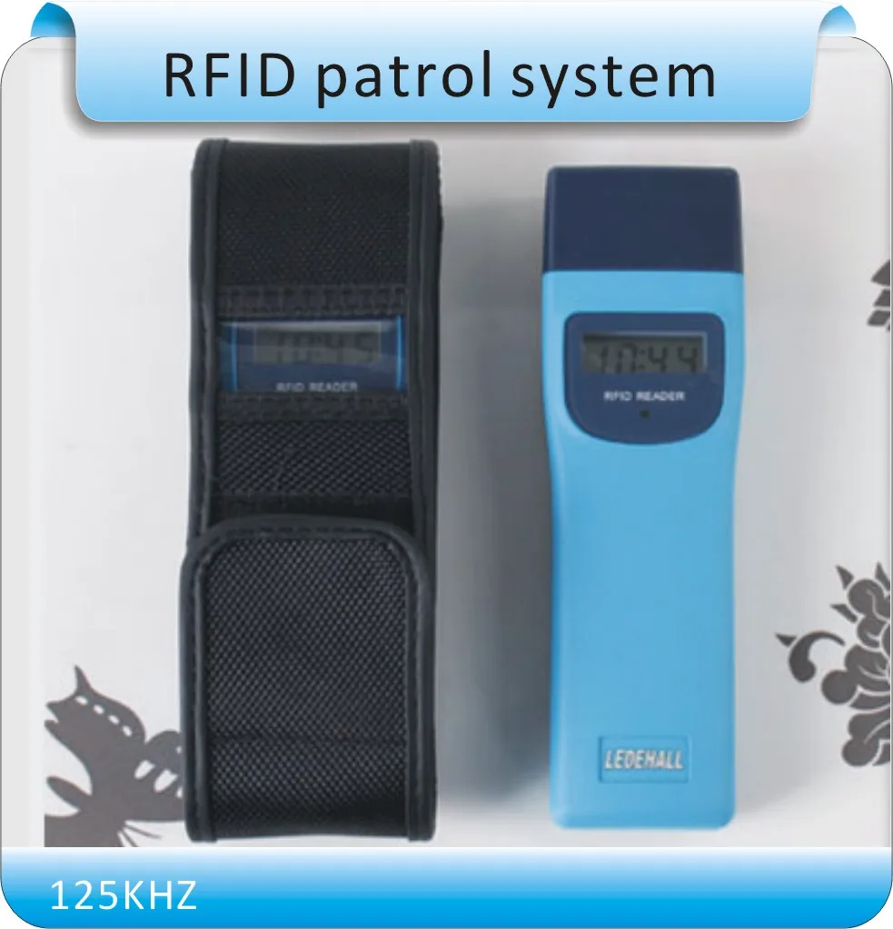 125 кГц RFID guard tour system patrol Control reader|Система обхода территории| |