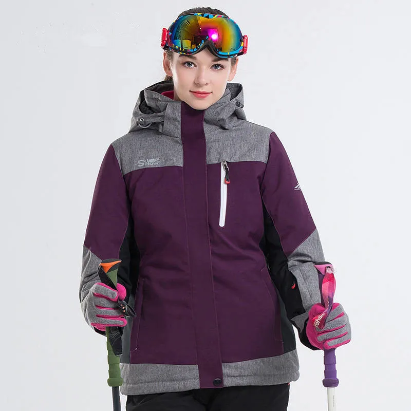 Флисовое пальто Женская водонепроницаемая ветрозащитная зимняя куртка женская лыжная куртка для сноуборда зимнее теплое пальто походная куртка