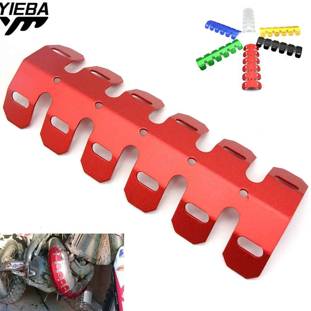 Motorcycle Exhaust Muffler Pipe Leg Protector Heat Shield Cover FOR HONDA CRF250R CRF450R CRF250X CRF450X CRF230F SL230 CRF1000L