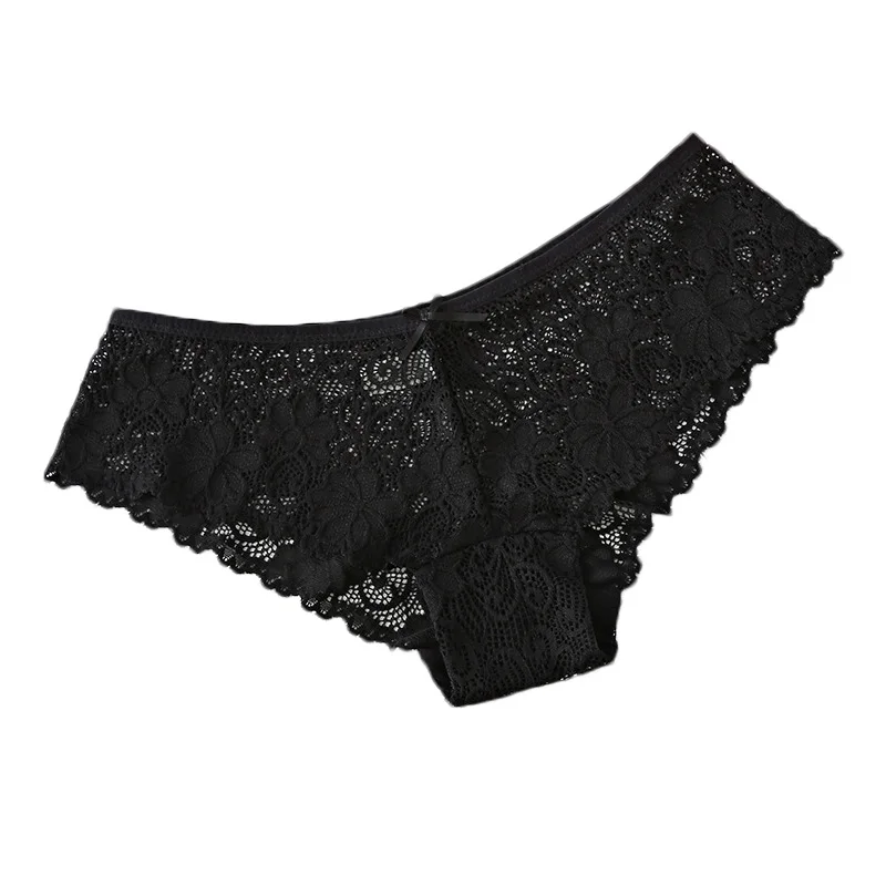 

Newly Fashion Women Sexy Underpants Lace T-back Hollow Underwear Breathable Briefs Ladies Panties Girls Knickers DOD886