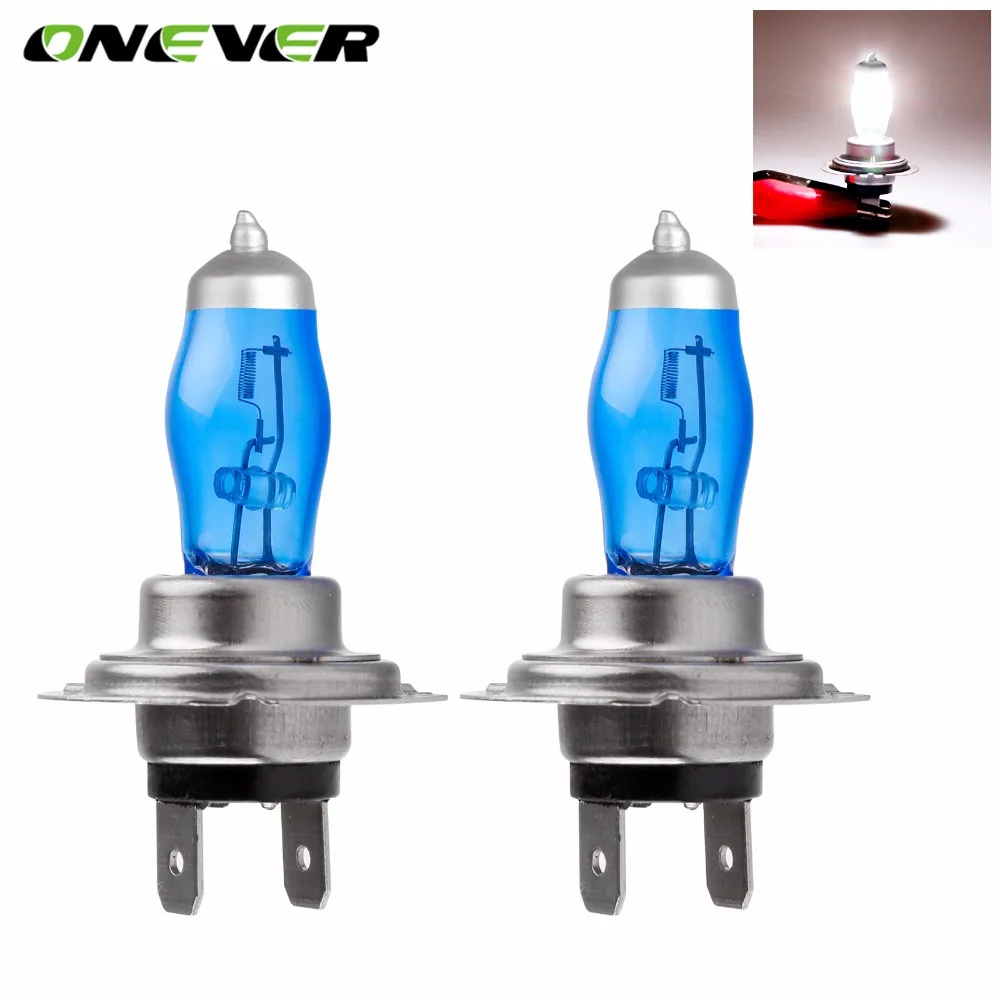 

2Pcs H7 PX26D 12V 6000K 100W Super White Auto Car HOD Bulbs Lamps Headlight Bulbs For Any Car Headlight Bulbs 12V