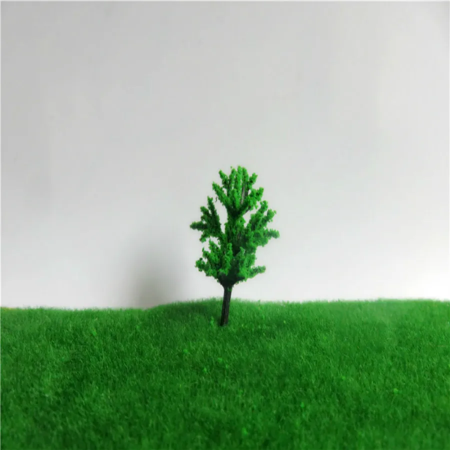 new architecture 3d scale artificial plastic model  green tree  layout148