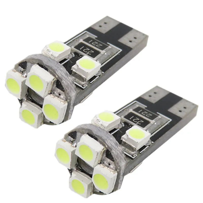 501 5 SMD LED PURE WHITE SIDELIGHT CANBUS BULBS BMW MINI COOPER