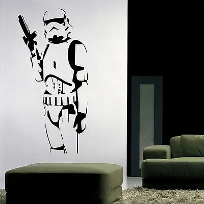 stormtrooper wall decal
