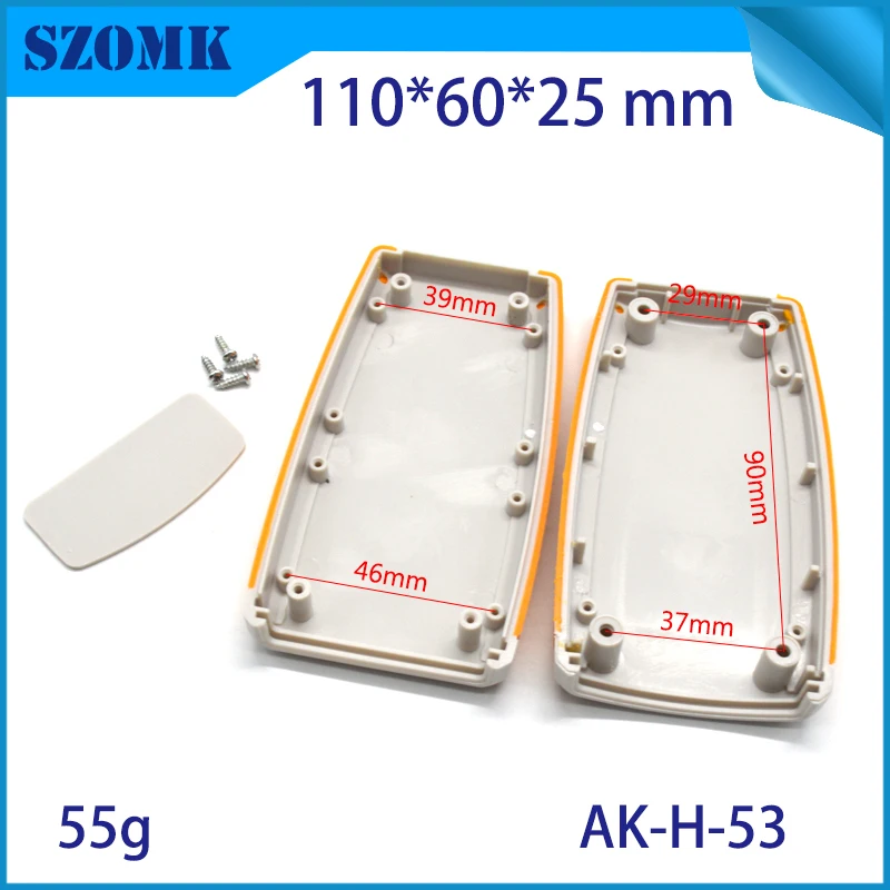 szomk handheld plastic enclosure for electronics plastic case small instrument housing junction box customizable equipment enclosure device plastic housing (24)