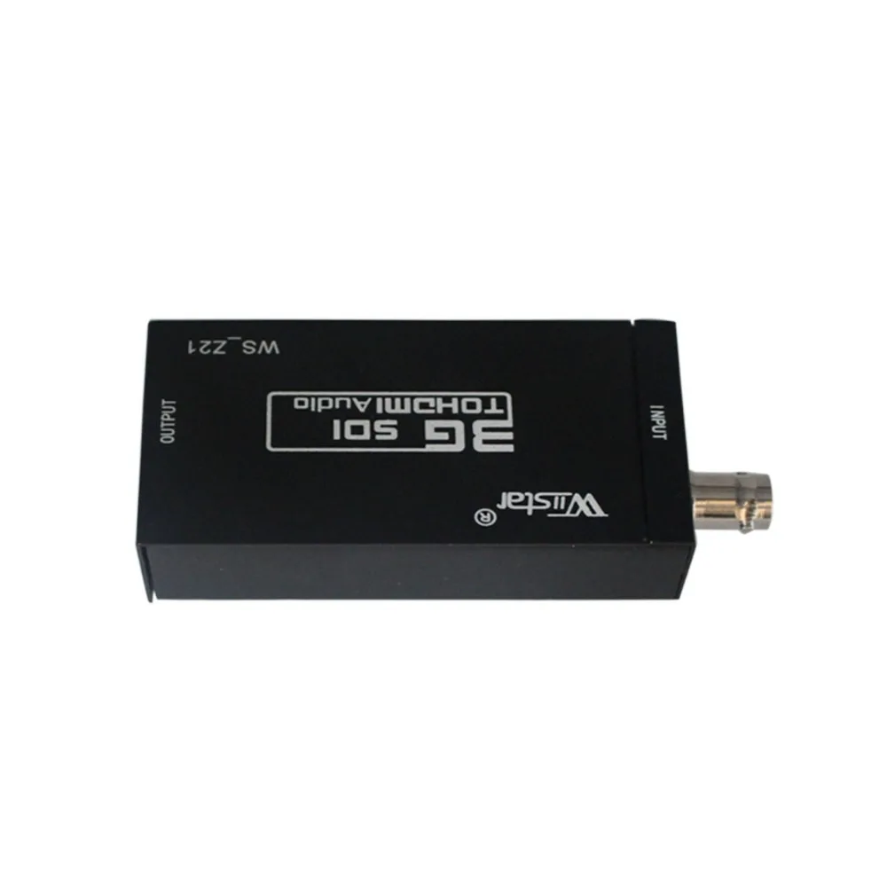 Wiistar HD 1080P 3g sdi в hdmi конвертер и Кабель bnc поддержка HD-SDI/3G-SDI сигналов sdi2hdmi SDI в hdmi