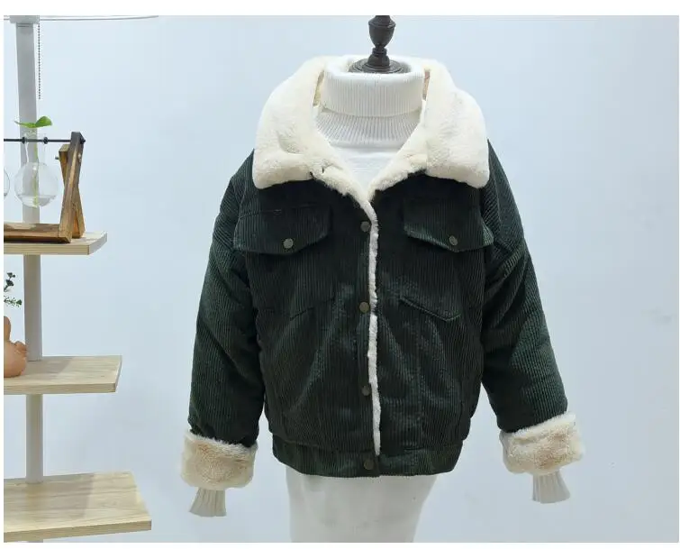 SEDUTMO/зимняя бархатная парка; женское вельветовое пальто; теплая короткая куртка больших размеров; женская уличная верхняя одежда; Толстая Повседневная одежда; ED539