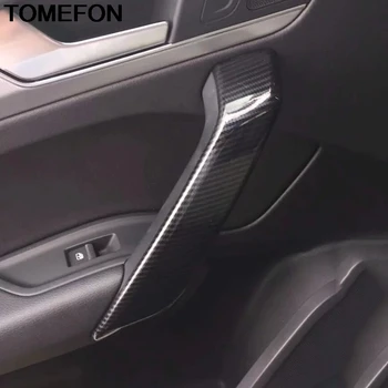 

TOMEFON For Audi Q5 FY 2018 2019 Inner Front&Rear Door Handle Frame Cover Trim Moulding Styling Exterior Accessories ABS Chrome