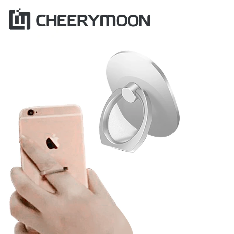CHEERYMOON Q1 Oval Holder Universal Mobile Phone Ring IRE Metal Finger Grip Stand Stent Bracket For IPhone Samsung AE Saver SHIP