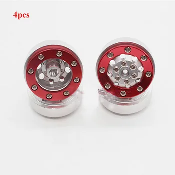 

4pcs/lot WPL Tires Wheel Hub Tyre Rim Metal Upgrade Accessories 5mm Adapter for 1/16 RC Cars 6*6 Military Truck